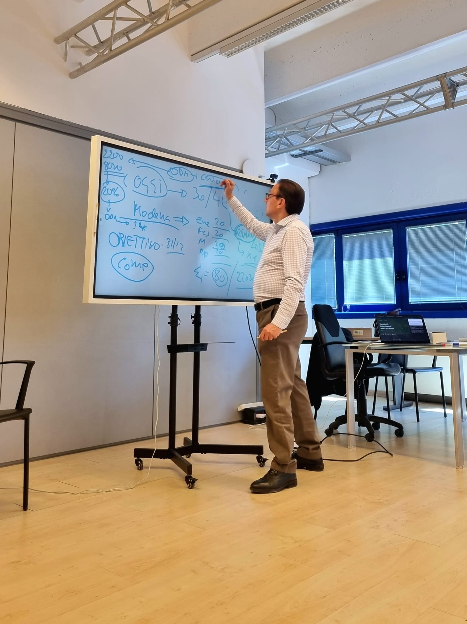 Enrique Calvo Carbajo definisce obiettivi e priorità con il team